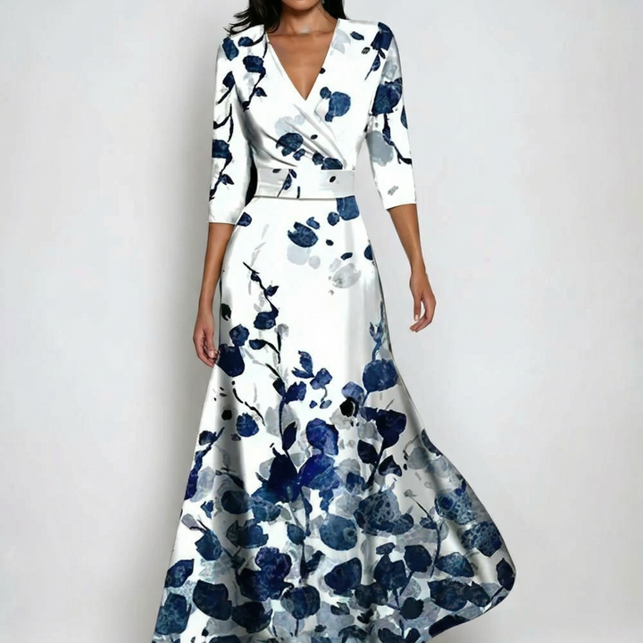 Leona | Abito elegante a fiori